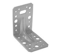 90mm x 90mm x 65mm Heavy Duty with Reinforcment Angle Brackets for Wood Timber Steel Zinc Plated Steel KPL11 (Pack of 20) L14ABC