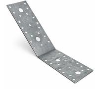 90mm x 90mm x 65mm (Pack of 20) KLR3 135°- Degree Perforated Angle Bracket Corner Connector 2.5mm Thick for Wood Timber Frame Galvanised Steel - K07A