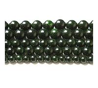 90pcs 4mm Natural Green Sandstone Beads Loose Round Beads Energy Healing Power Stone Beads for Jewelry Making, DIY Bracelet Necklace 15 Inch (Green Sandstone, 4mm)