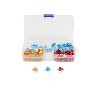 90Pcs 5A 10A 15A Auto Car Truck Motorcycle Low Mini Blade Type Fuse Kit