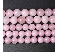 90pcs 8MM Natural Rose Quartz Stone Energy Healing Round Loosefor Jewelry Making Bracelet Necklaces 2 Strands 32"
