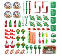 90PCS Christmas Party Bag Fillers for Kids,Christmas Sticky Stretchy Toys for Kids Birthday Party Favours Toys Sensory Stress Relief Fun Toy Party Bag Fillers,Classroom Rewards Gifts,Party Supplies