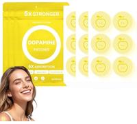 90PCS Dopamine Patches-Mood Boost Positivity Focus Support,Body Care Mental Wellness Patch for Daily Use,Plant-Based Formula,Energy Supplement Stick on Arms Shoulder Skin,Supports Dopamine
