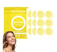 90PCS Dopamine Patches-Mood Boost Positivity Focus Support,Body Care Mental Wellness Patch for Daily Use,Plant-Based Formula,Energy Supplement Stick on Arms Shoulder Skin,Supports Dopamine