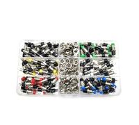 90PCS PBS-110 Unlocking Button Switch 7mm Momentary Circular On Off Self Reset 2-Pin Switch IDGTTLDF