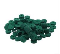 90pcs Piano Action Felt Washers Green Tuning For Ring Pads 22mm Outer Diameter for Piano Keyboard Repair and Regulation Maintenance Accessories