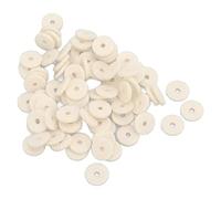 90Pcs Piano Felt, 2mm Thickness Tuning Regulating Washer Repair Accessory Set Kit for Grand Upright Piano Maintenance