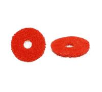 90Pcs Piano Felt Regulating Keyboard Washers Soft Wool Felt Discs Piano Small Tuning Tools Soft Wool Felt Discs Piano Leveling Key Washer