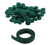 90Pcs Piano Keyboard Washer Piano Felt Balance Rail Punchings Washers Repair Parts & 1pcs Green Piano Spring Rail Felt