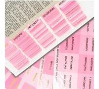 90Pcs Pink Bible Tabs for Women, Book Studying Bible Stickers, Old and New Testament Studying with Blank Laminated BibleTabs Journaling Supplies, Bibles Divider Tabs Gifts for Students Teachers