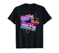 90's Baby 90's Nineties Party Dress Retro T-Shirt, Men, Black, 4X-Large