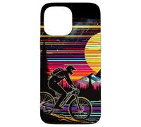 90s Bicyclist Mountain Bike Trials Case for iPhone 13 Pro Max