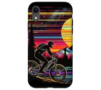 90s Bicyclist Mountain Bike Trials Case for iPhone XR