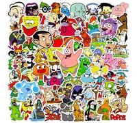 90S Cartoon Sticker 100pcs Vinyl Classic Animation Stickers for Laptop, Water Bottle, Skateboard, Computer, Luggage, Cute Anime Stickers for Teenagers, Adults and Kids
