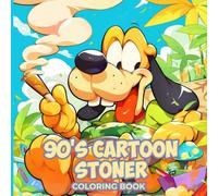 90s Cartoon Stoner Coloring Book: A Relaxing Collection of 50 Creative Holiday Designs with Nostalgic Charm - A Stress Relief Gift for Adults Who ... Christmas or Cozy Winter Evenings Indoors