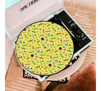 90's Colourful Shape Pattern Record Player Slip Mat