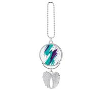 90's Cup Design Car Hanging Ornament Rear View Mirror Pendant Lucky Presents Hanging Ornament Funny Car Pendant for Office Auto Home Decoration Silver-style