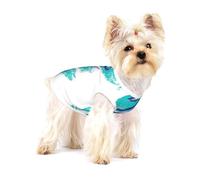 90'S Cup Design Print Small Dog Clothes Pet Vest, Soft Cotton Sleeveless T-Shirts Breathable Pet Tank Top Apparel For Puppies And Cats