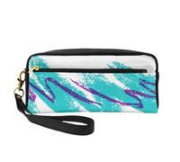 90's Cup Design Print Stylish Makeup Bag Girls Students Waterproof Cosmetic Pouch Stationery Toiletry