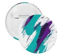 90's Cup Design Tinplate Badge Personalized Round Brooch Large Craft Button Suitable for Teachers, Nurses, Doctors, Staff, Party Gift Accessories, 1Pcs, Plastic, plastics