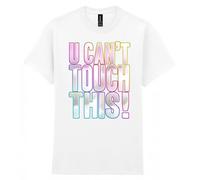 90s Fancy Dress Funky Party T-Shirt, U Cant Touch This, Mens Womens Unisex Fit Tee