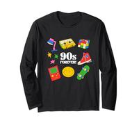 90s Forever, Retro Back to The 1990's Long Sleeve T-Shirt