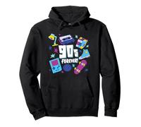 90s Forever, Retro Back to the 1990's Nostalgia Throwback Pullover Hoodie