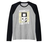 90's Gamer Gaming Funny Video Gamer from the 1990s Raglan Baseball Tee