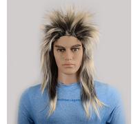 90s Heartthrob Wig Men’s Blonde Middle Part Costume Hair - Retro '90s Boy Band