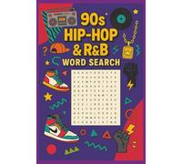 90s Hip Hop Word Search Puzzle Book: Word Searches with Easy to Read Print About the 90s, R&B, Hip Hop, and more | 6x9 inches, 110 pages | 50+ Puzzles... Gift for Vacations, Holidays, Relaxation