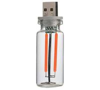 90s Interior Lamp Car - Retro Car Lamps | Touch Adjustment LED Glass Bottle, USB LED Car Interior Atmosphere Lights, Automotive Charging Night Lamps, USB Car Light with Unique Bottle Design for Car