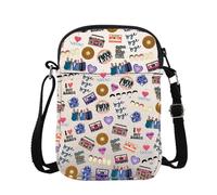90s Music Lover Gift Pop Music Cross Body Bag Team NSYNC Messenger Bag Bye Bye Bye Carry On Bag NSYNC Shoulder Bag (Bye Cross Body)