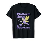 90s Nostalgia Platform Shoes & Daydreams Graphic T-Shirt