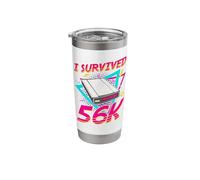 90s Nostalgia Retro 90s Dial Up Internet Vintage Stainless Steel Insulated Tumbler