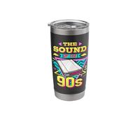 90s Nostalgia Retro 90s Dial Up Internet Vintage Stainless Steel Insulated Tumbler