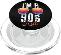 90s Party Outfit "I'm a 90s Kid" Retro Colors Sunglasses PopSockets PopGrip for MagSafe