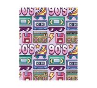 90's Product Tiled Pattern Women's T-Shirt - White - M - White