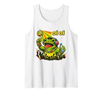 90s Raver Frog oi oi ravers Festival Raving Funny Retro Tank Top