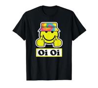 90s Raver oi oi Raving tie dye Rave House Music Lover Value Graphic T-Shirt, Men, Black, L