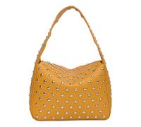 90s Retro Shoulder Bag with Studded Designs for Women | 90s Retro Punk Styles for Women Single Strap Underarm Handbag Streetwear Fashion Zippered Designs