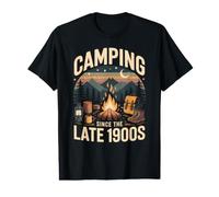 90s Shirts for Women Men Camping Since The Late 1900s Value Graphic T-Shirt