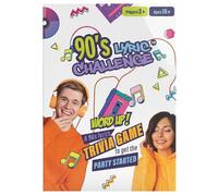 90's Song Lyric Game - Fun Music Trivia Game for Adults, for Music Lovers, Ideal for Millennials, Gen X