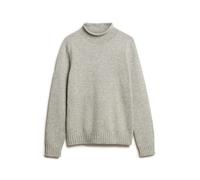 90s vibe roll-neck jumper Superdry Gris 2XL