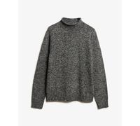 90s vibe roll-neck jumper Superdry Noir XL