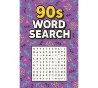 90s Word Search: 1990's themed Word Search Book | Music, Movies, Events, Culture from the best decade | Great for relaxation or a gift