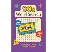 90s Word Search: 90s Word Search Puzzle Book: Word Searches with Easy to Read Print about Oldies, 90s, and More | 6x9 inches, 110 pages | 50+ Puzzles ... Gift for Vacations, Holidays, and Free Times
