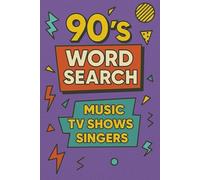 90's word search: Music, TV shows and Singers