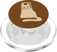 90s Y2K Ashamed Tomcat Cat in Sack Mask PopSockets PopGrip for MagSafe