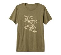 90s Y2K Crazy Weird Funny Eyes Premium T-Shirt