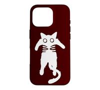 90s Y2K Curious Cute Cat Tomcat Being Lifted Case for iPhone 16 Pro